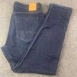 DU/ER L2X Slim Fit Jeans Mens Cotton Blend Stretch Jeans Size 36x32 Blue